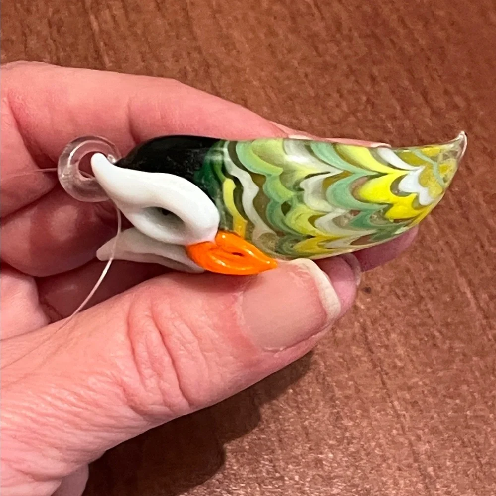 Murano Glass Owl Ornament